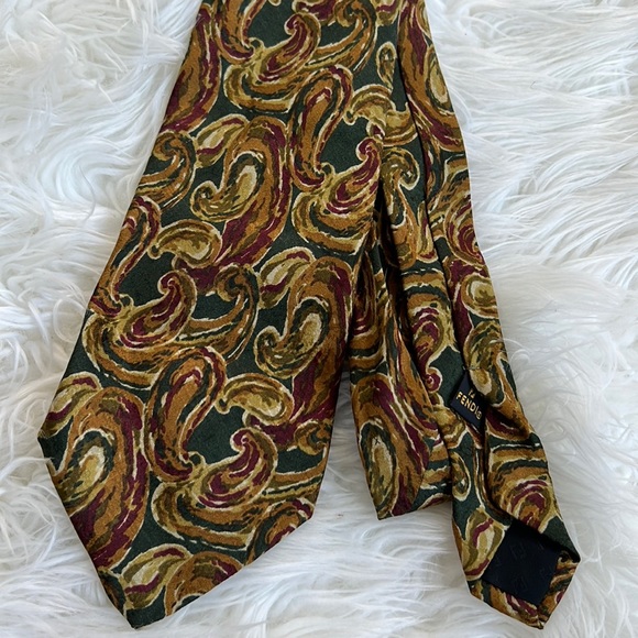 Fendi Other - ✅ VINTAGE Fendi Paisley Print Luxury Tie  100% Silk